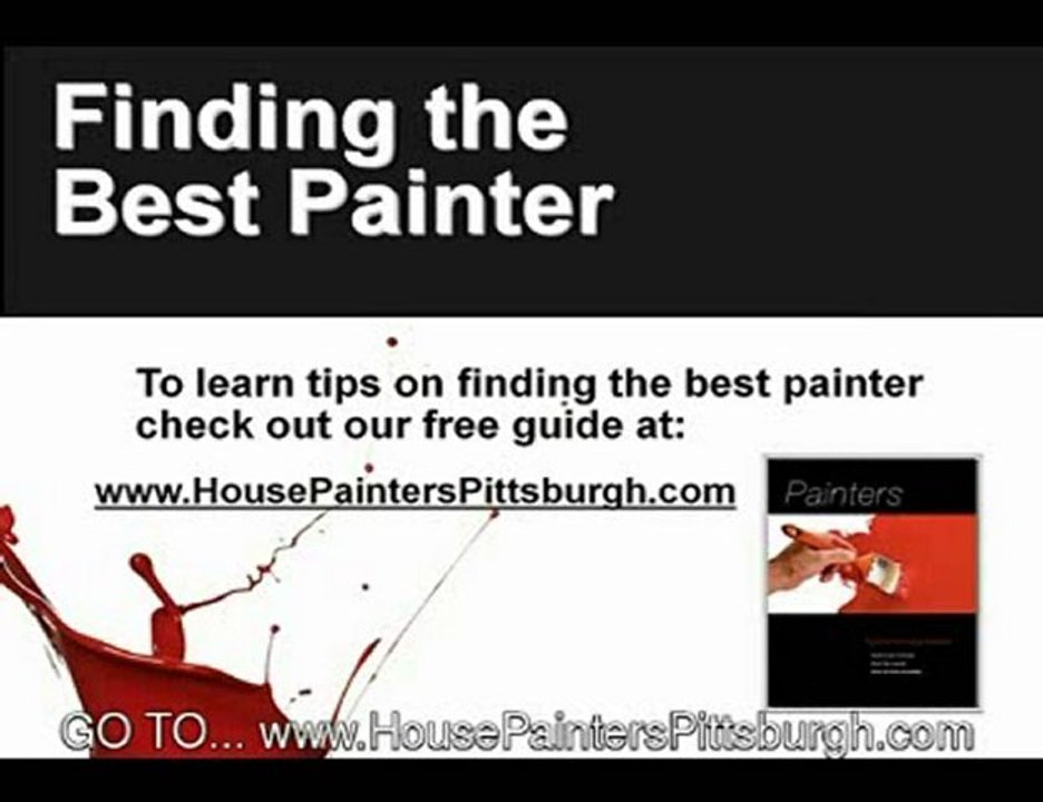 House Painters Pittsburgh- How to find the best one!