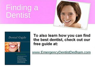 Emergency Dentist Dedham - Find an Emergency Dentist