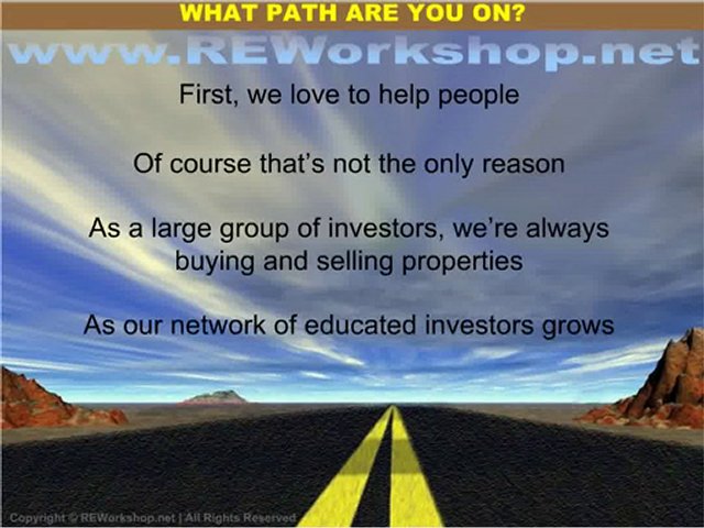 Real Estate Investing without Money