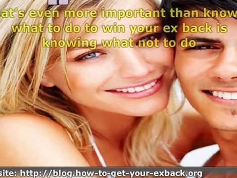 3 Powerful Tips to Help You Win Your Ex Back Fast!