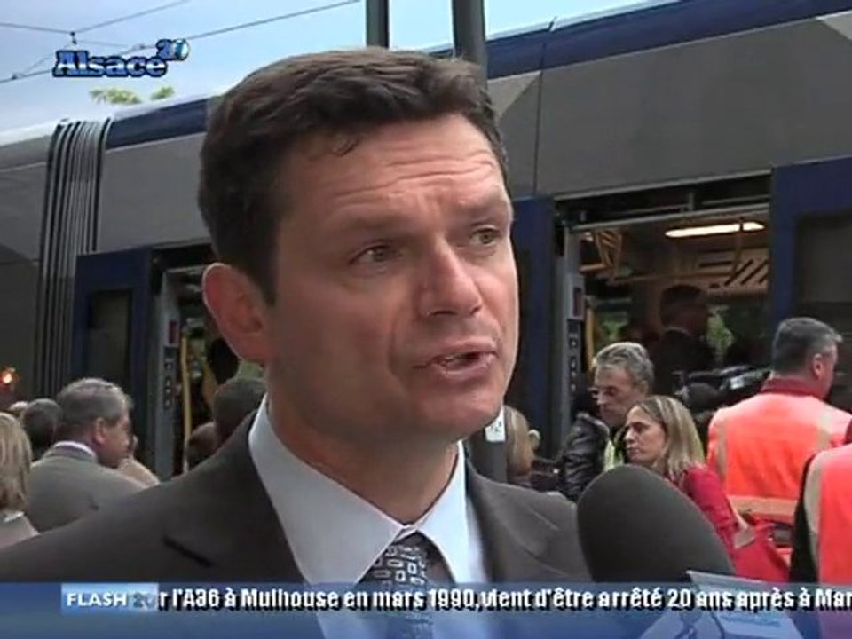 Tram Train de Mulhouse : La Première fois !