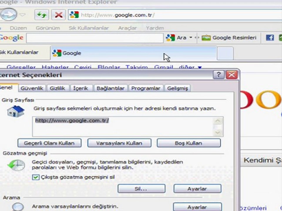 Google Ana Sayfa Yap AlemFrm.Net