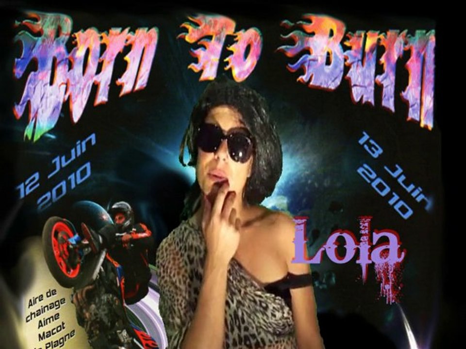 born to burn rassemblement moto (fausse pub )