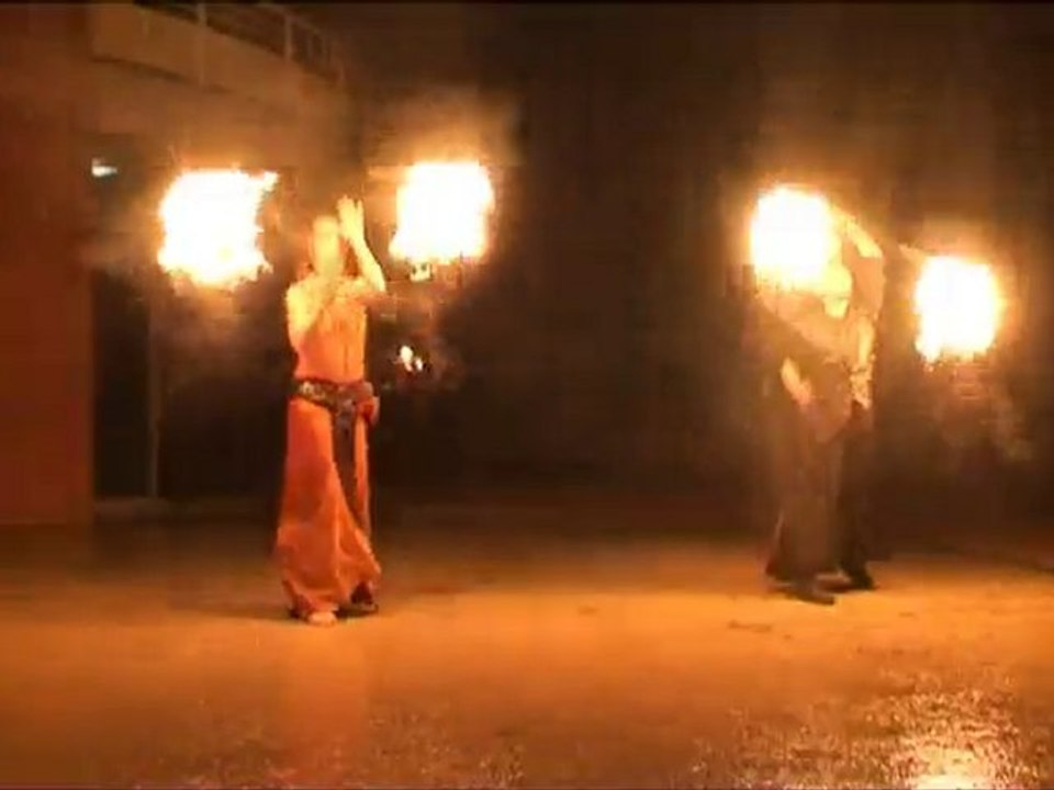 Arche en sel - Spectacle feu et fééries