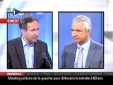 ITW - Claude Bartolone avec Laurent Bazin
