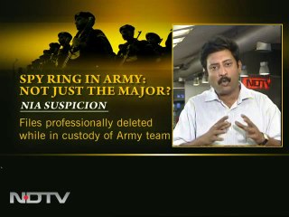 Spy ring in the Army?