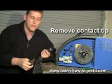 How to put mig welding wire onto your gasless mig welder