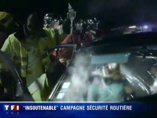 TF1 - le 20h - Sécurité Routière "Insoutenable"