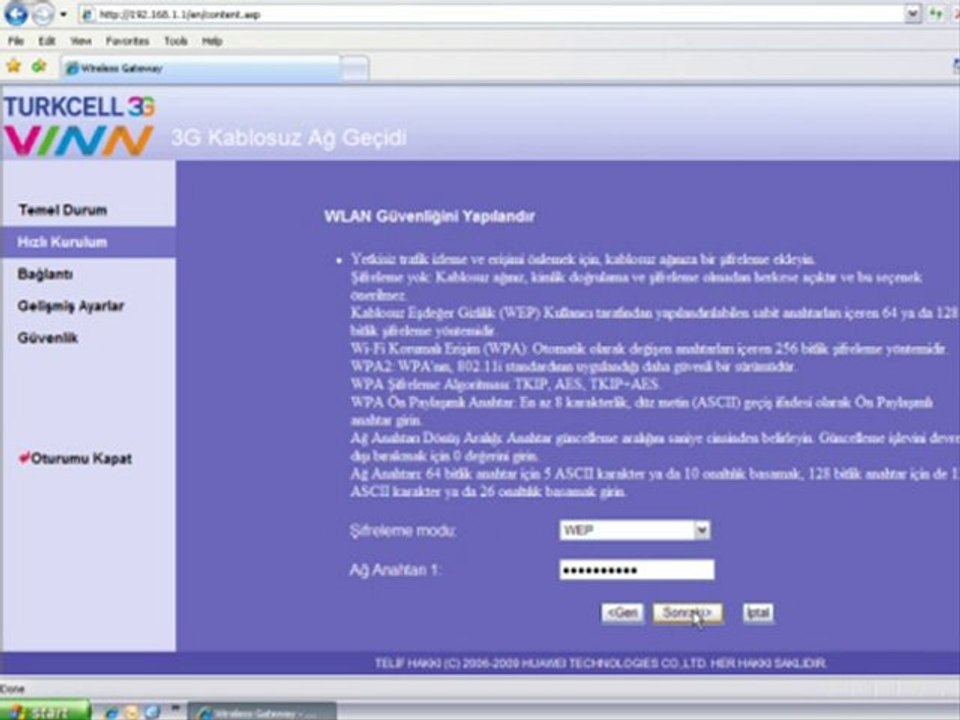 Turkcell Vınn Multimodem