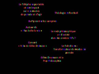 Semaine de la Pop Philosophie saison 2