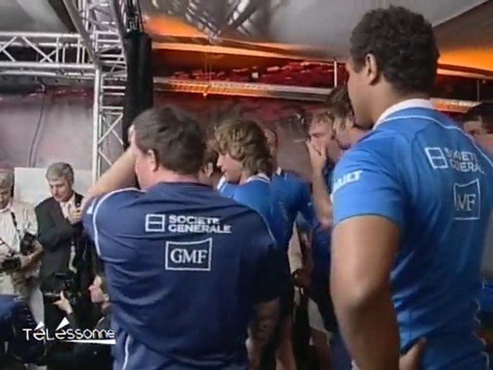 Rugby : Un vendredi avec Roselyne Bachelot (Marcoussis)