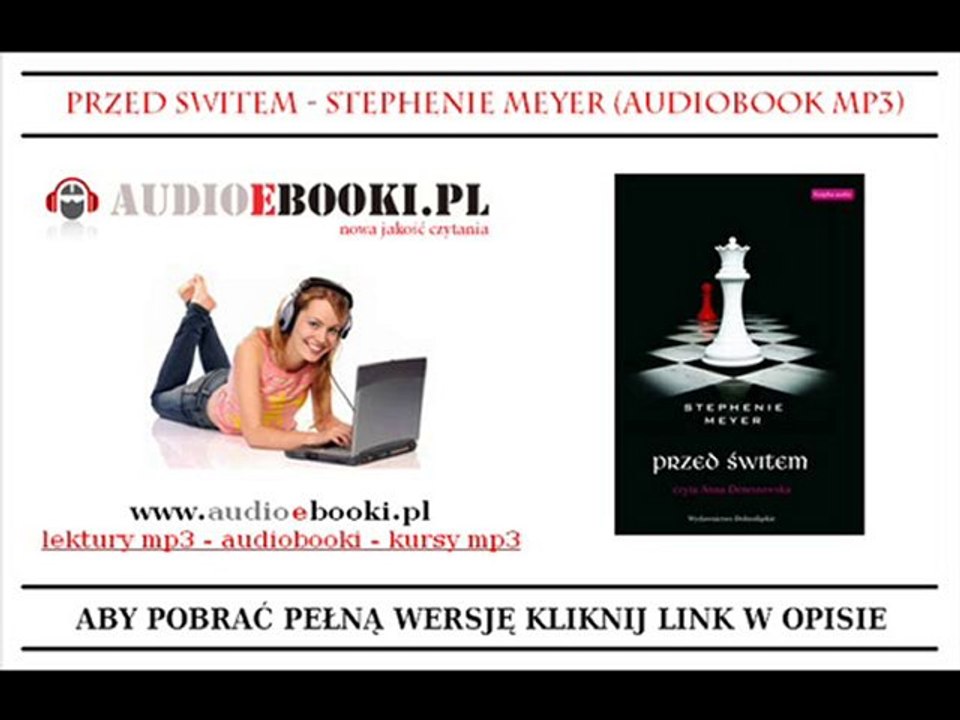 PRZED ŚWITEM - Stephanie Meyer (AudioBook) - Saga Zmierzch.