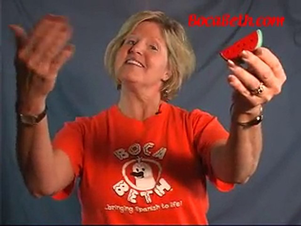 Kids Learn Names of Fruits in Spanish with Boca Beth