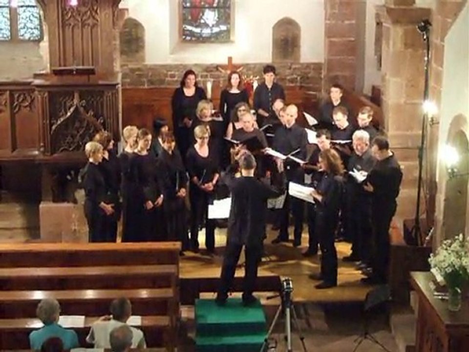 Concert anglais à l'église romane de Balbronn
