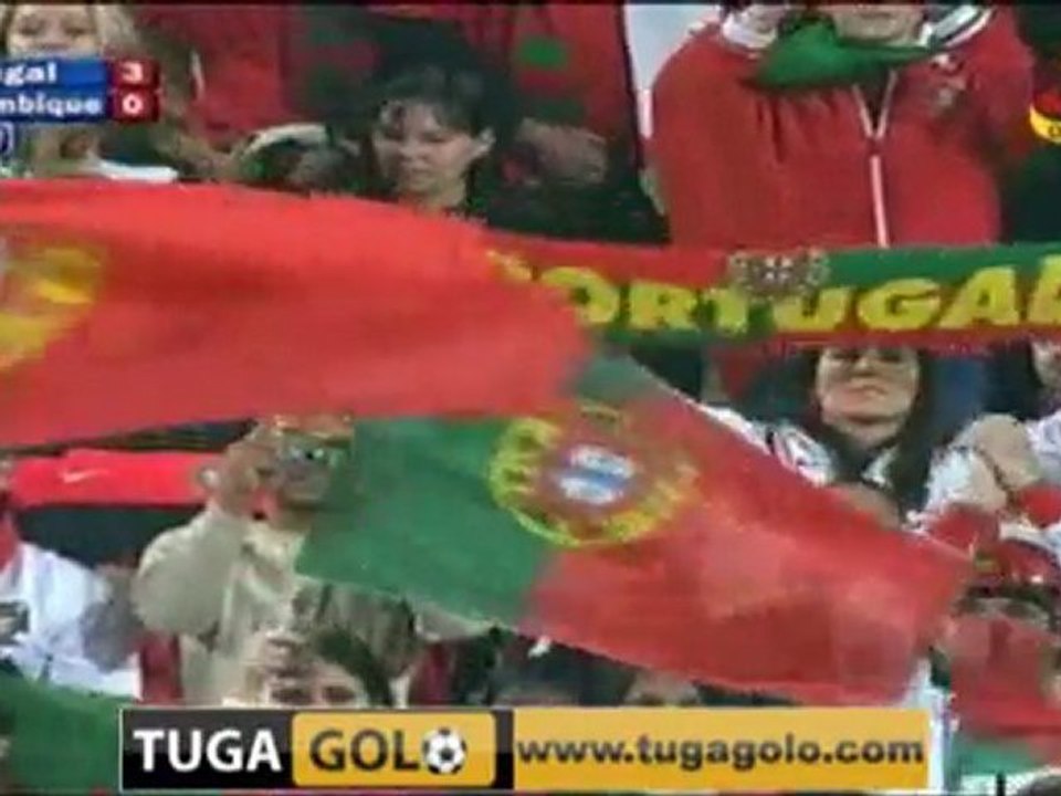 portugal mozambique (3-0 but de almeira) 8/06/10