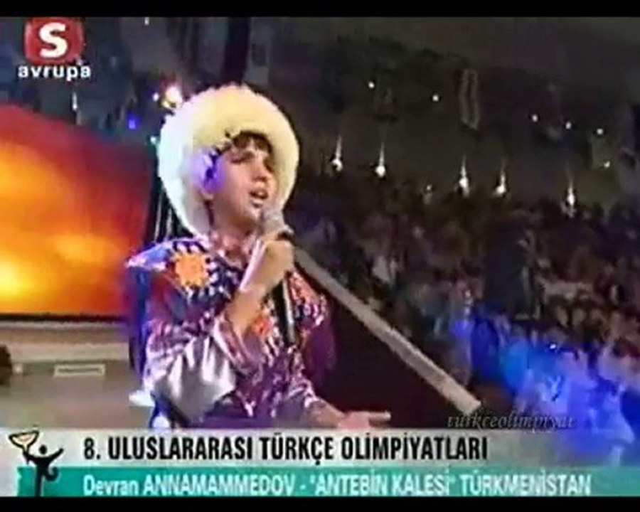 Antepin kalesi-5 Türkmenistan 8.Türkçe Olimpiyatı
