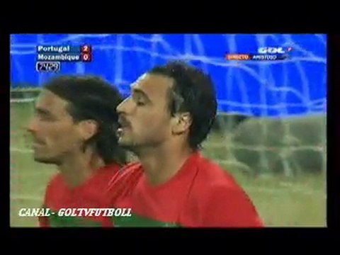 PORTUGAL 2-0 MOZANBIQUE ALMEIDA AMISTOSO 08-06-2010