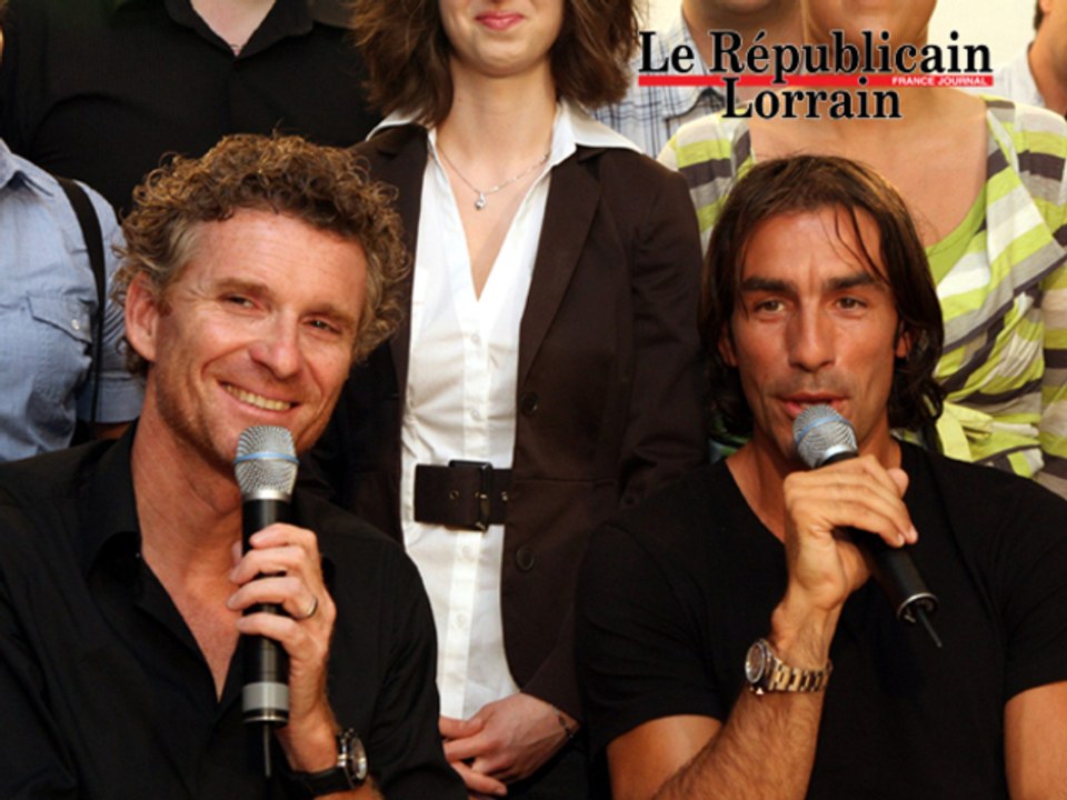 Robert Pires et Denis Brogniart vous donnent rendez-vous