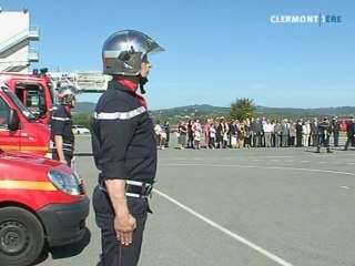 Une passation de commandement un peu particulière ! (Auvergne)