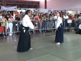 JAPANIMSES DEMONSTRATION D AIKIDO  ECOLE NIMOISE DE BUDO