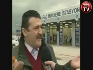 Araç Muayene istasyonundaki sinirli Abimiz (bunu kesin izle)