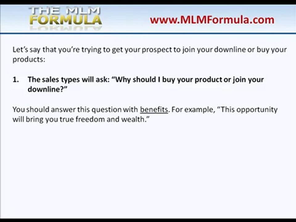 MLM Prospecting How To Reach 99% Of Your Prospects
