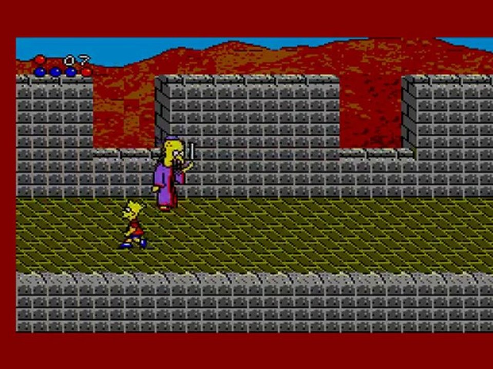 The Simpsons - Bart Vs. The World (Master System)