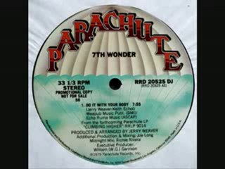 70's disco music - 7th Wonder - Do It With Your Body 1979