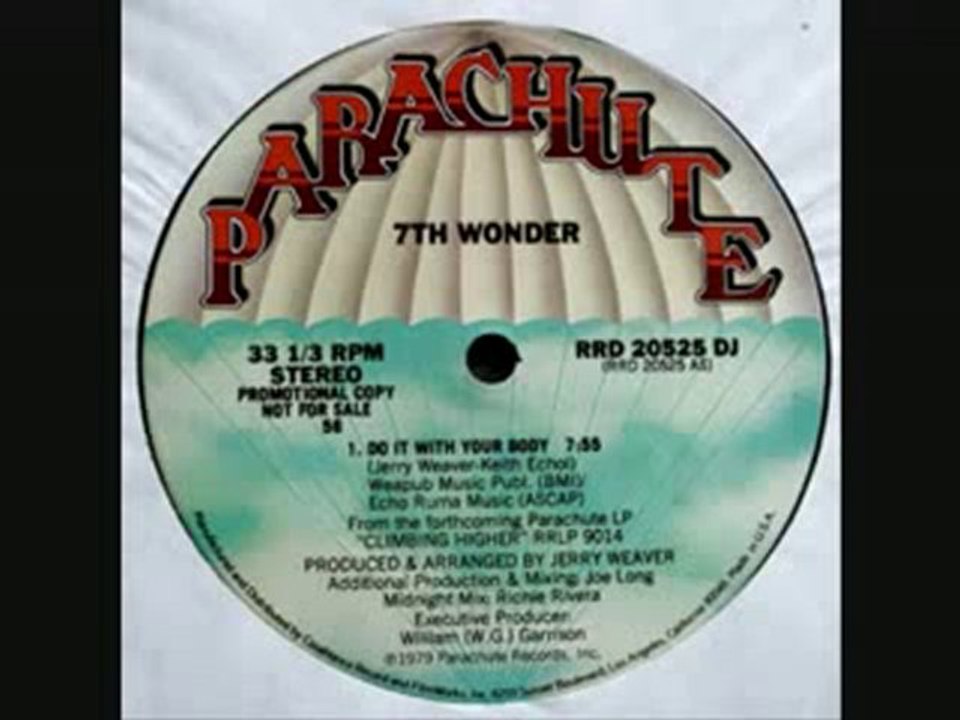 70's disco music - 7th Wonder - Do It With Your Body 1979