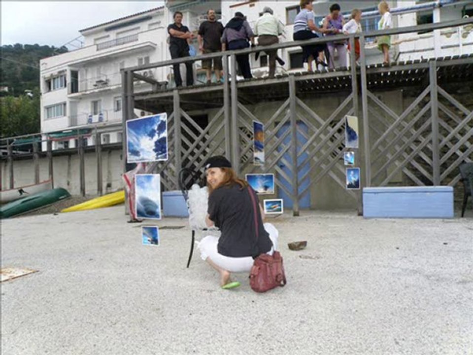 Elena Kudryashova al Port de la Selva, by Ona Radio Quim Pedret