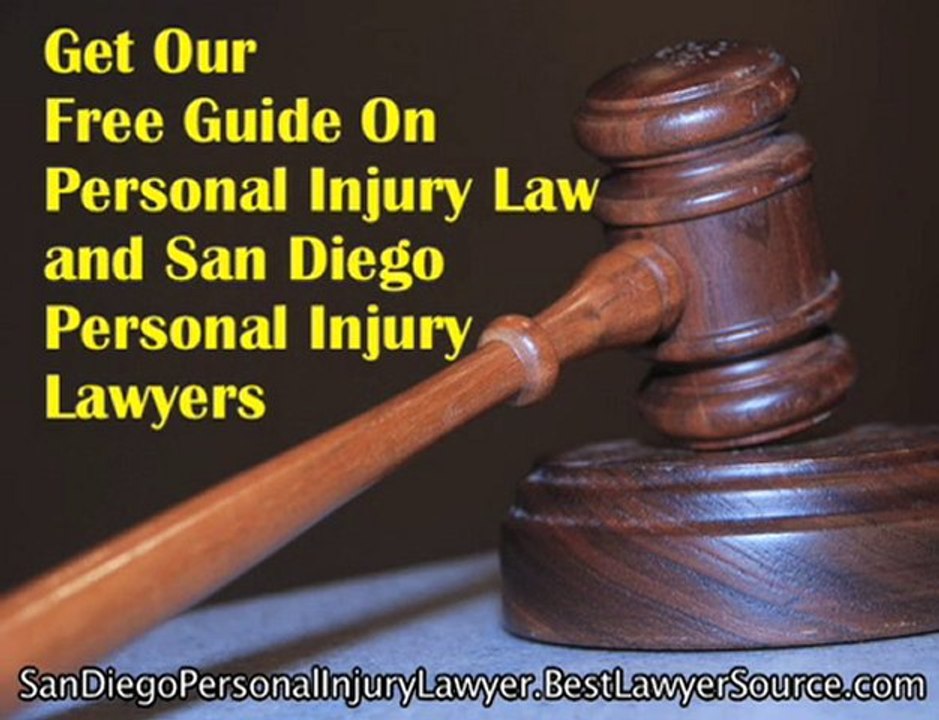 Best San Diego Personal Injury Lawyer