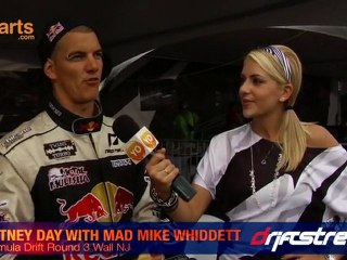 Courtney Day with Mad Mike Whiddett