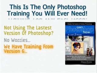 how to learn Photoshop in 2 hours
