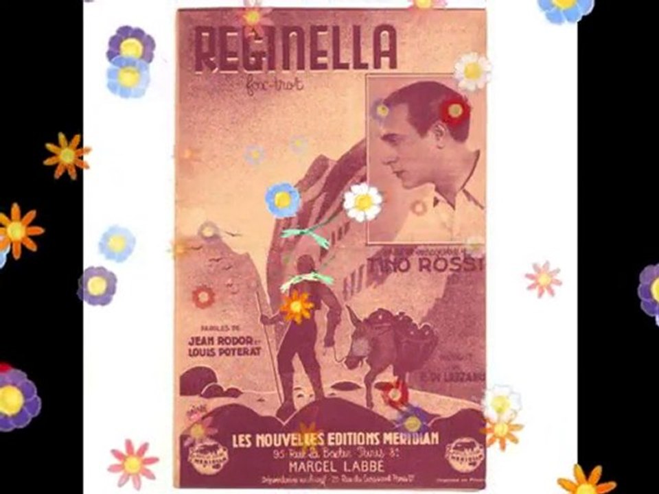 CHARLES BECARD CHANTE TINO ROSSI :REGINELLA