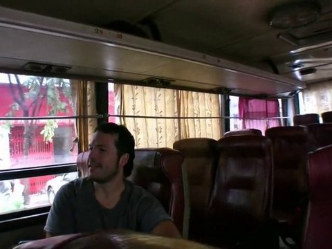 Viaje a Camboya 13 - Autobús desde Phnom Penh a Kompong Cham