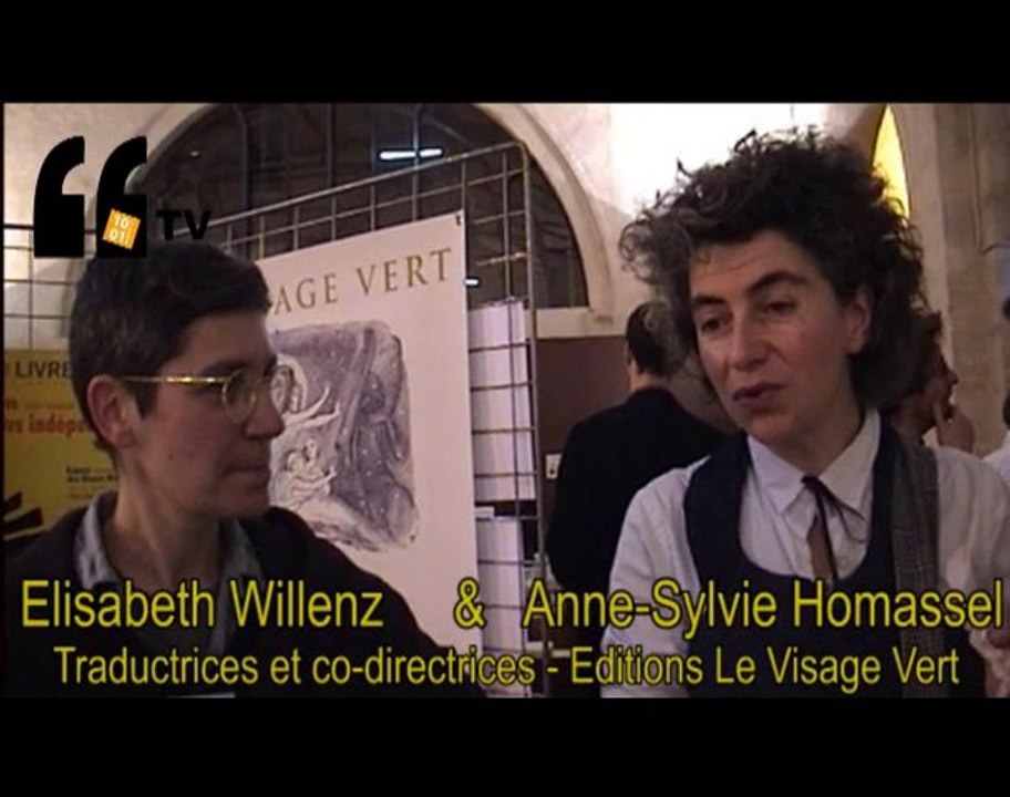 Presentation des editions Le visage vert