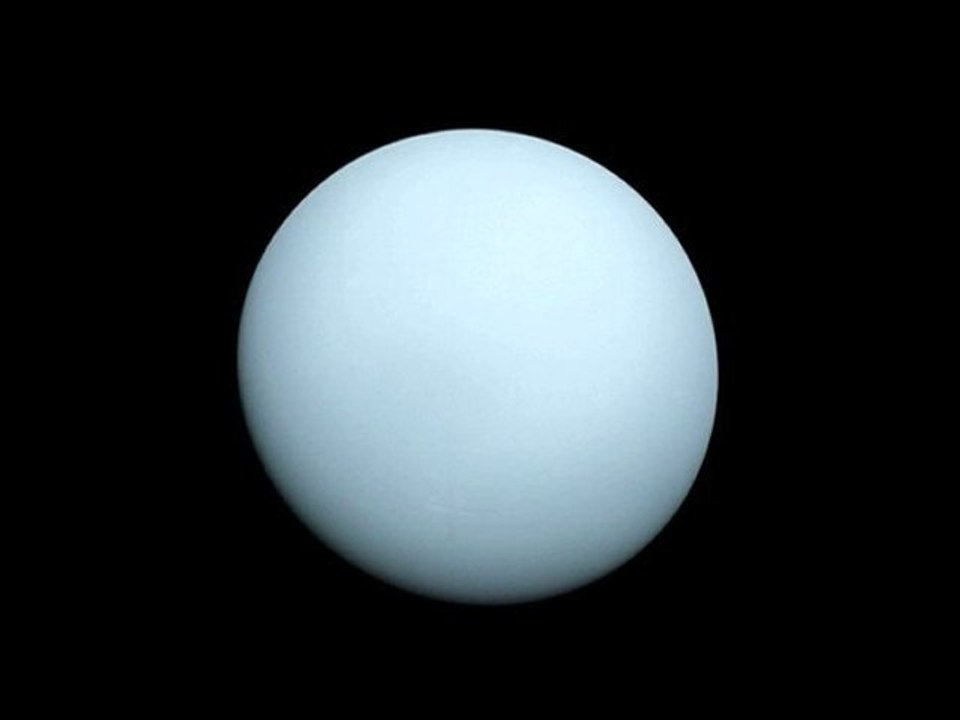 La Lune, Jupiter et Uranus