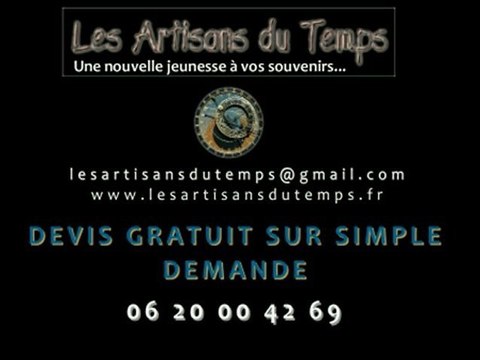 les artisans du temps transfert de 8mm super8 vhs sur dvd