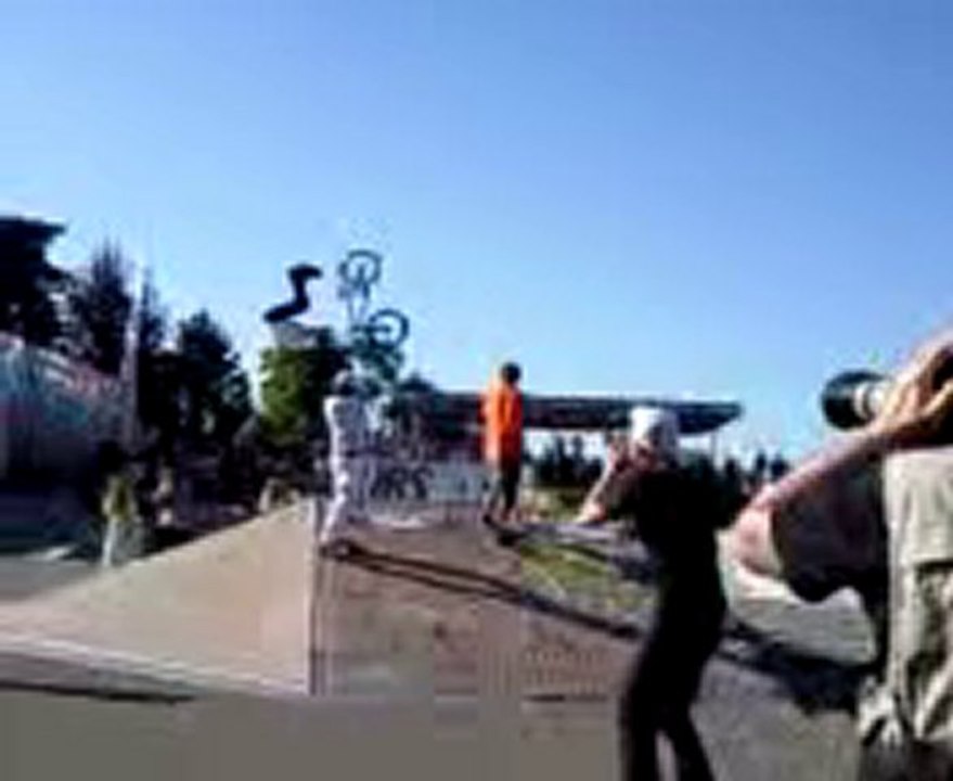 Frontflip crash