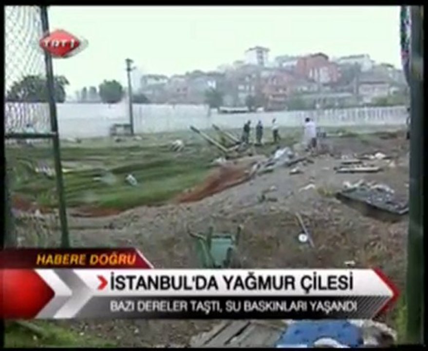yeni sahra stadı sel videosu
