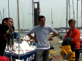 Trophée MAP 2010 arrivées ponton