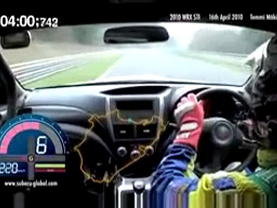 2011 Subaru Impreza WRX STI in Nurburgring