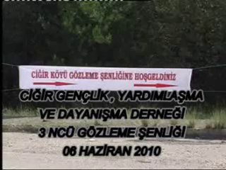 Ciğir Gençlik, Yard. ve Day. Derneği 3. Gözleme Şenliği