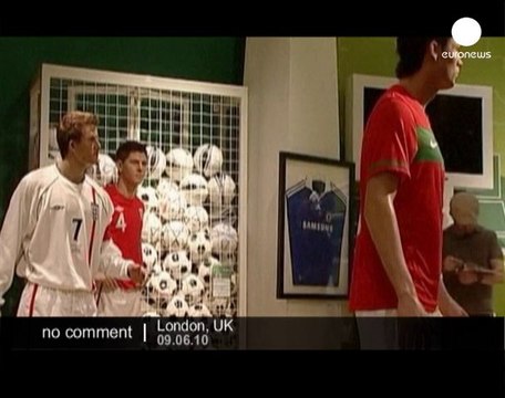 Cristiano Ronaldo unveiled as a wax legend. - no comment