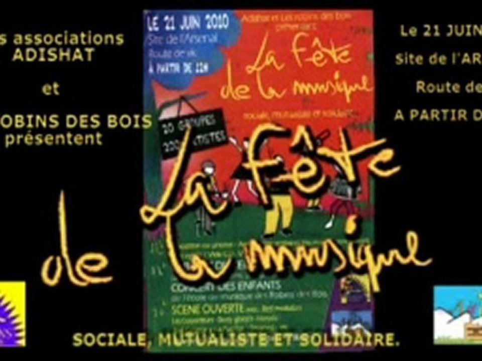 TARBES FETE de la musique solidaire sociale mutualiste 2010