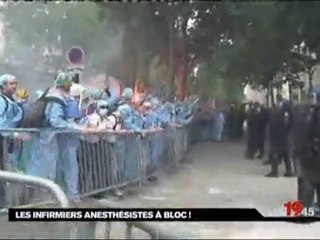 les infirmiers anesthésistes à bloc !