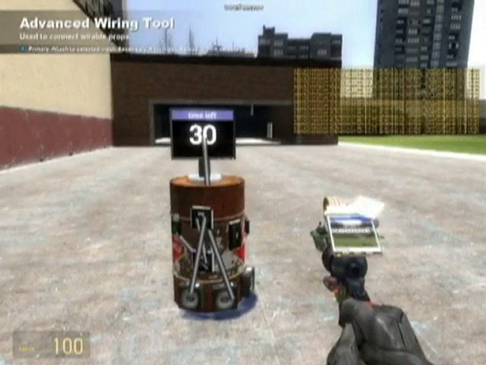 Garry's mod:Créer une bombe à retardement