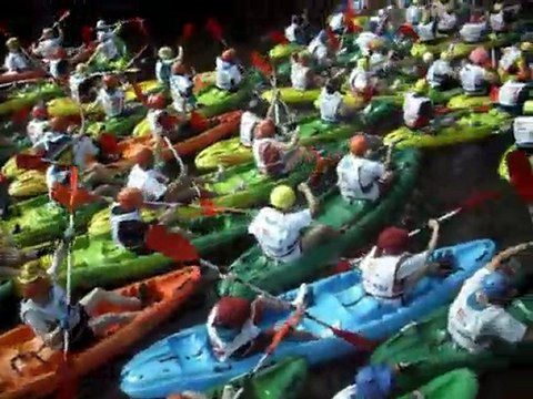 Départ 24h kayak 2010 dimanche 06 / 06 / 2010