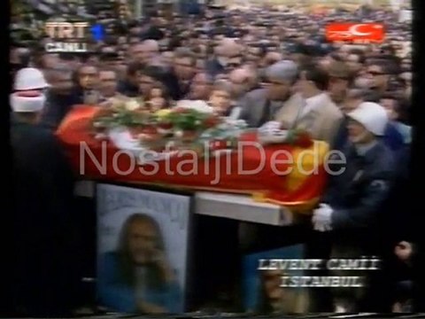 Barış Manço'nun Cenaze Namazı Levent Camii İstanbul
