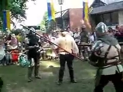 tournoi combat médiéval ICL Paris juin 2010